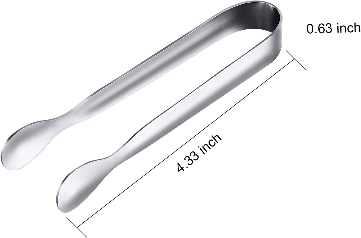Gejoy 12 Pieces Mini Tongs Stainless Steel Small Sugar Serving Tongs for Charcuterie Board Appetizers Dessert Serving Food Tiny Party Danish Candy(6 Inch,Gold)