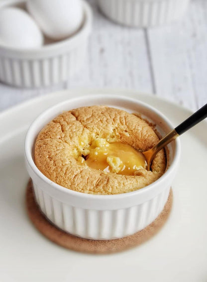 LE TAUCI Ramekins 4 OZ Oven Safe, Creme Brulee Ramekins, Pudding Custard Cups Souffle Ramiken, Dipping Sauce Dishes, Ceramic Ramekin Bowls Set of 6, White