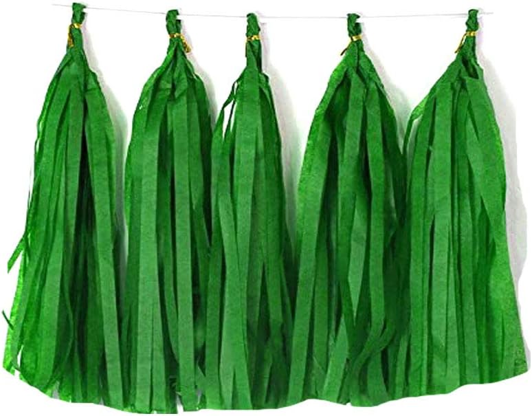 Tissue Paper Tassels Paper Tassel Garland Banner Table Decor Party Tassels Banner Wedding Birthday Baby Shower Nursey Party Decorations Supplies (20, Rose Gold+Pink+Rose Red+Lt-Pink)