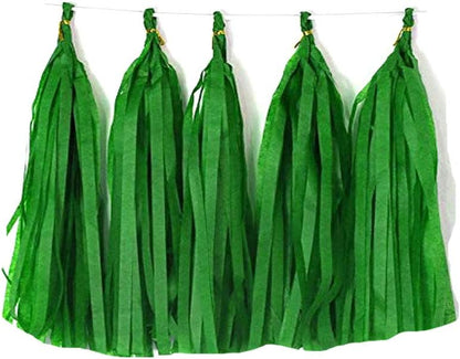 Tissue Paper Tassels Paper Tassel Garland Banner Table Decor Party Tassels Banner Wedding Birthday Baby Shower Nursey Party Decorations Supplies (20, Rose Gold+Pink+Rose Red+Lt-Pink)