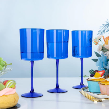 Ciaell 36 Pack Plastic Champagne Flutes - 6 Oz Disposable Champagne Glasses - Square Clear Plastic Toasting Glasses for Party Birthday Anniversary Wedding