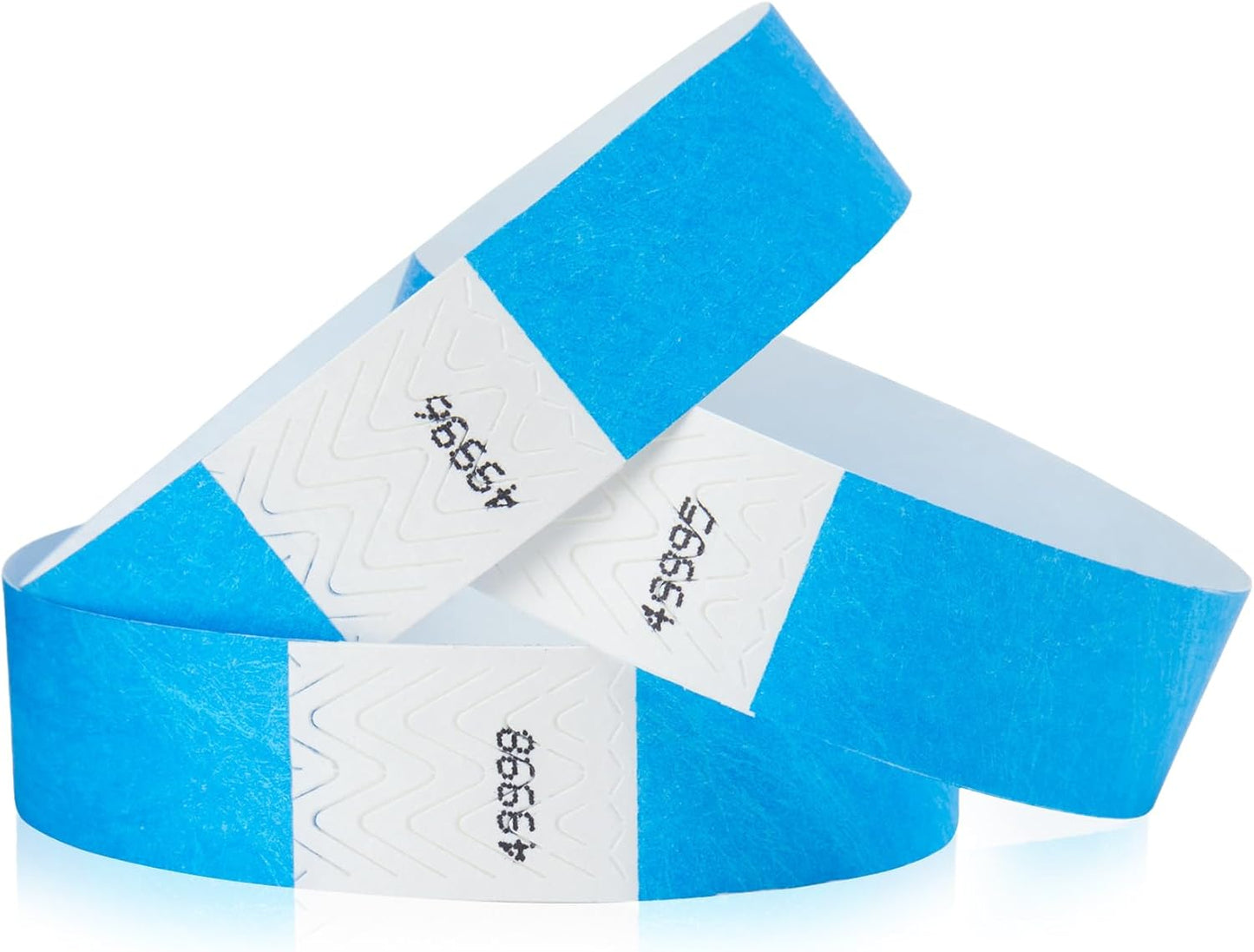 300 WristCo Neon Red Tyvek Wristbands for Events – Tamper-Proof Design & Fluorescent Color Prevent Reuse – Premium-Grade Bracelets for Hospital & Medical ID, Party & VIP Identification
