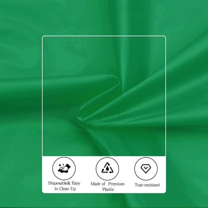 tujol Royal Blue 6 Pack Plastic Table Cloth 54" x 108", Disposable Tablecloths Rectangle Table Cover, Plastic Tablecloths for Parties