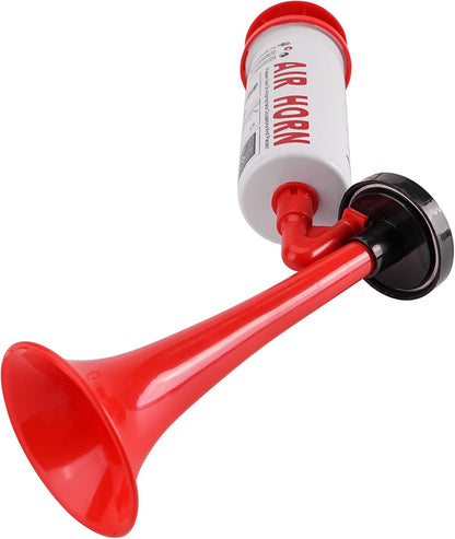 Air Horn for Boat Graduation Party Sports Events Beer Horns Dog Air Horn Self Defense Portable Air Pump Horn(ABS large handheld horn)