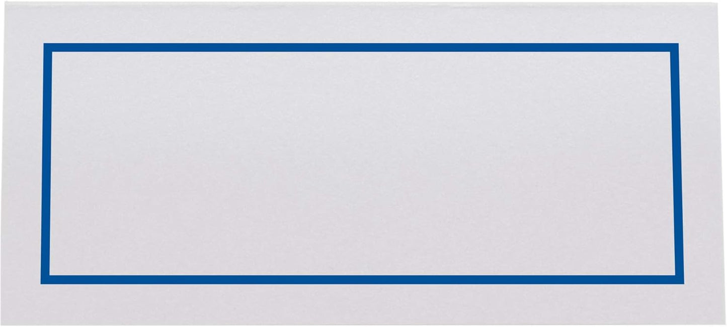 Single Line Border Printable Place Cards, Gold (Choose Color), Set of 60 (10 Sheets), Laser & Inkjet Printers - Wedding, Party, Dinner, and Special Events - Made in the USA