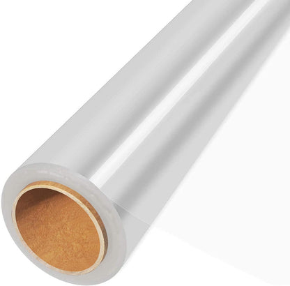 JOYIT 100 ft Clear Cellophane Wrap Roll (31.5 in x 100 ft) - 3 Mil Thicken Cellophane Roll,Cellophane Bags Large,Wrapping Paper for Flower Gift Baskets Wrap (31.5" fold into 16")