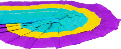 Multicolor Paper Pinata Blindfold (7.5" x 6.25") - Ideal for Kids' Birthday Parties & Celebrations, 1 Pc.