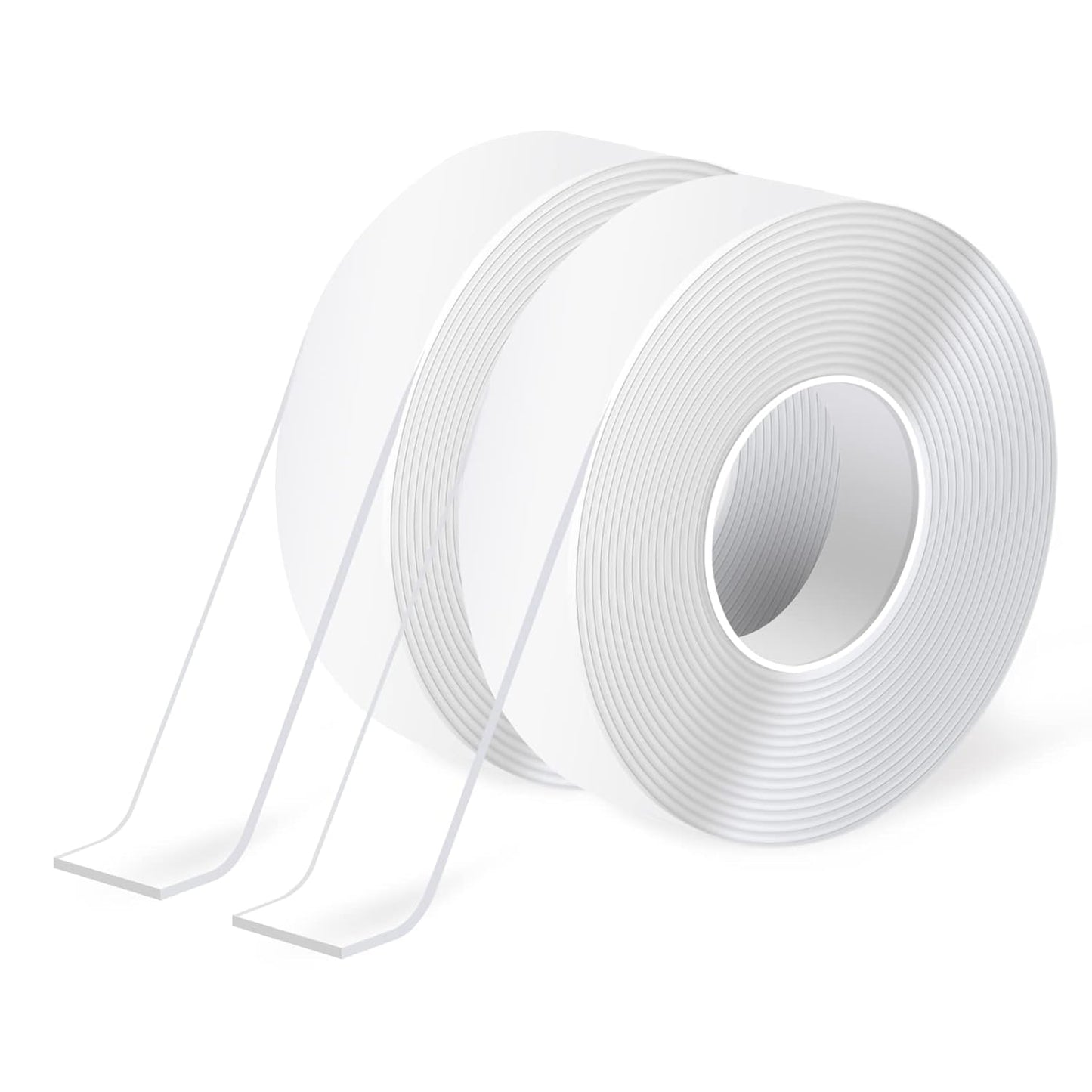 Art3d Double-Sided Mounting Tape (10FT), Multipurpose Removable Adhesive Foam Tape, Transparent, Household