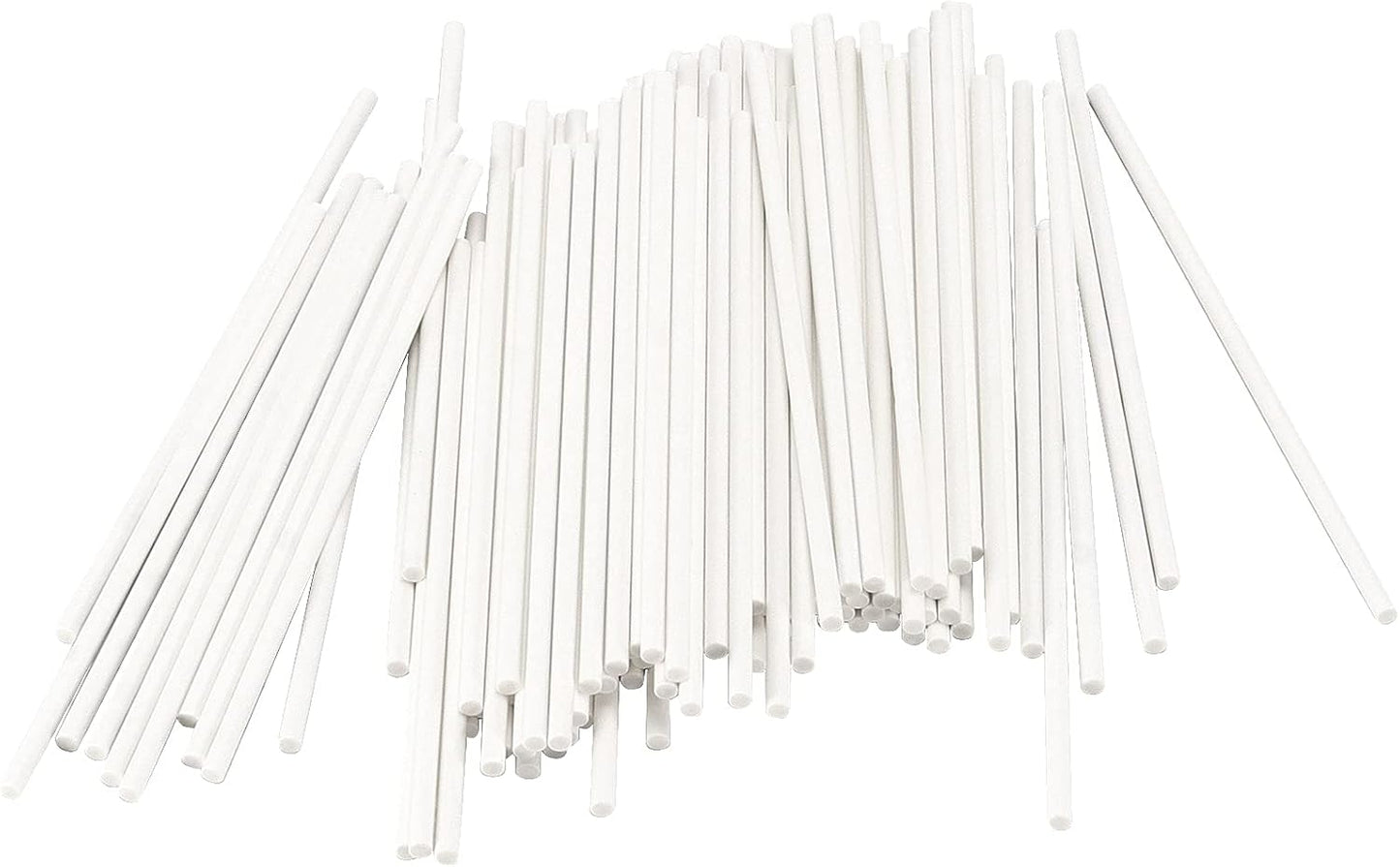 JEUIHAU 2000 PCS 6 Inches Lollypop Sticks, Paper Treat Stick, White Sucker Sticks, Treat Lollipop Sticks