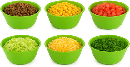 Mintra Home Snack Bowls (Medium 6pk (1.8L), Assorted)