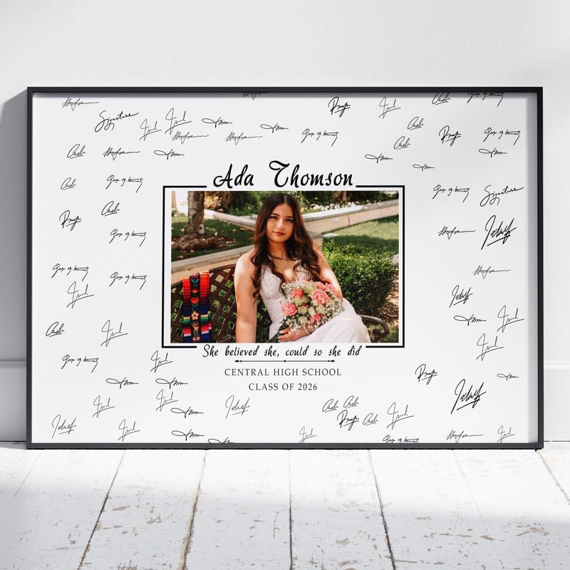 Personalized 2026 Graduation Party Welcome Sign, Minimalist Grads Decor, Class of 2026 Graduation Party Poster, Custom Graduation Party Sign, Congrats Grad Decorations Design 2