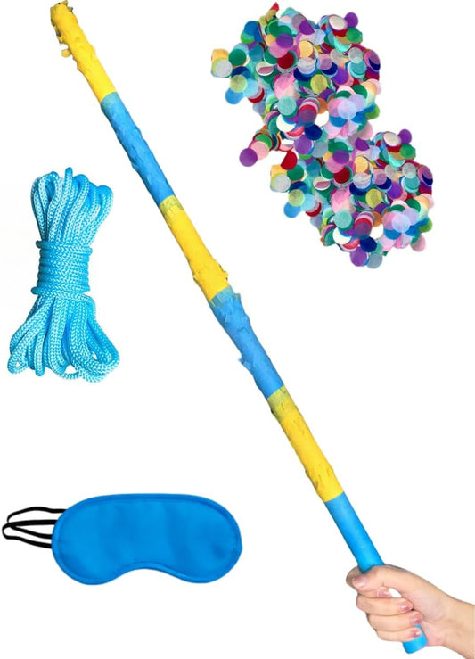 32-inch pinata sticks, that won't break,the quality is veryvery hard.kids can enjoy playing at the pinata party without worrying about it getting damaged.Piñata Stick kids love