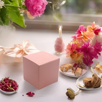 Oletx 24 Pcs Colorful Paper Gift Boxes, Small Candy Boxes Bulk, 3x3x3 inch Gift Box with Lids, Goodie Treat Boxes for Party Favors, Birthday Gifts, Wedding Gifts