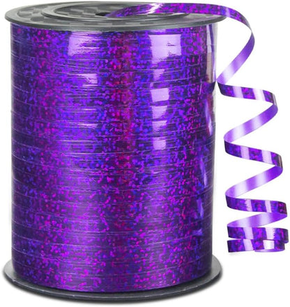 KMER LIFE Premium Red Curling Ribbon, 1/5" Wide x 500 Yards Christmas Curling Ribbons for Gift Wrapping, Party Decoration, Balloon String, Ribbons for Florist Flower (1 Roll)