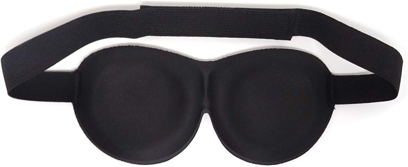 Honbay 3D Funny Eyeshade Soft Sleep Eye Mask with Adjustable Head Strap for Travel, Game, Party, Rest, Sleeping, etc (for Man)