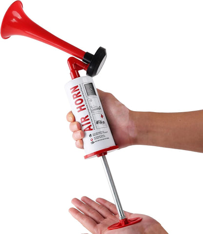 Air Horn for Boat Graduation Party Sports Events Beer Horns Dog Air Horn Self Defense Portable Air Pump Horn(ABS large handheld horn)