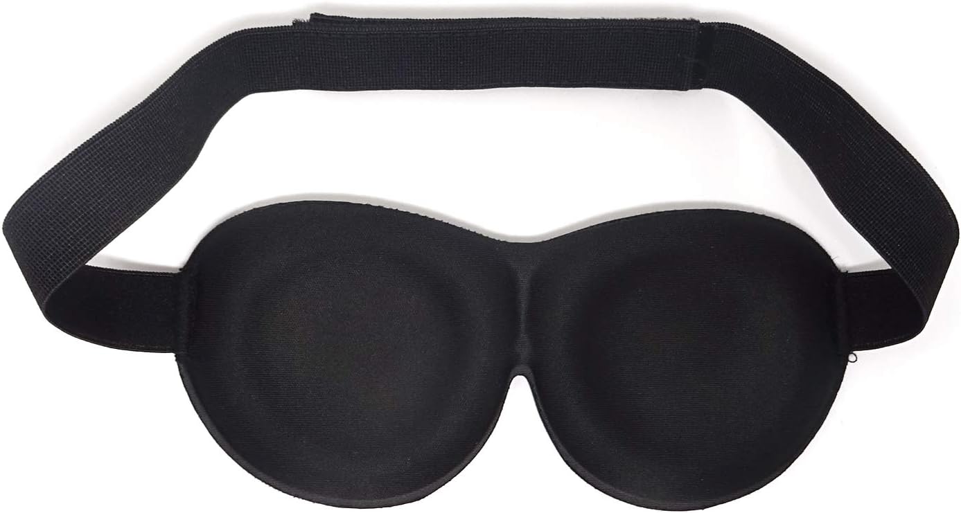 Honbay 3D Funny Eyeshade Soft Sleep Eye Mask with Adjustable Head Strap for Travel, Game, Party, Rest, Sleeping, etc (for Man)