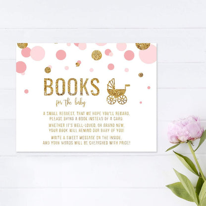 Andaz Press Blush Pink Gold Glitter Girl Baby Shower, Printable Table Tent Place Cards, 20-Pack, Seat Placement Cards Blank Place Cards For Table Settings Name Cards for Wedding, Graduation Food Cards - Colors B