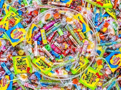 Bulk Candy Variety Pack - 2 lb Bulk Individually Wrapped Candies for Piñata Filler Stuffers - Pinata Candy Party Favors - Assorted Candies - Father's Day