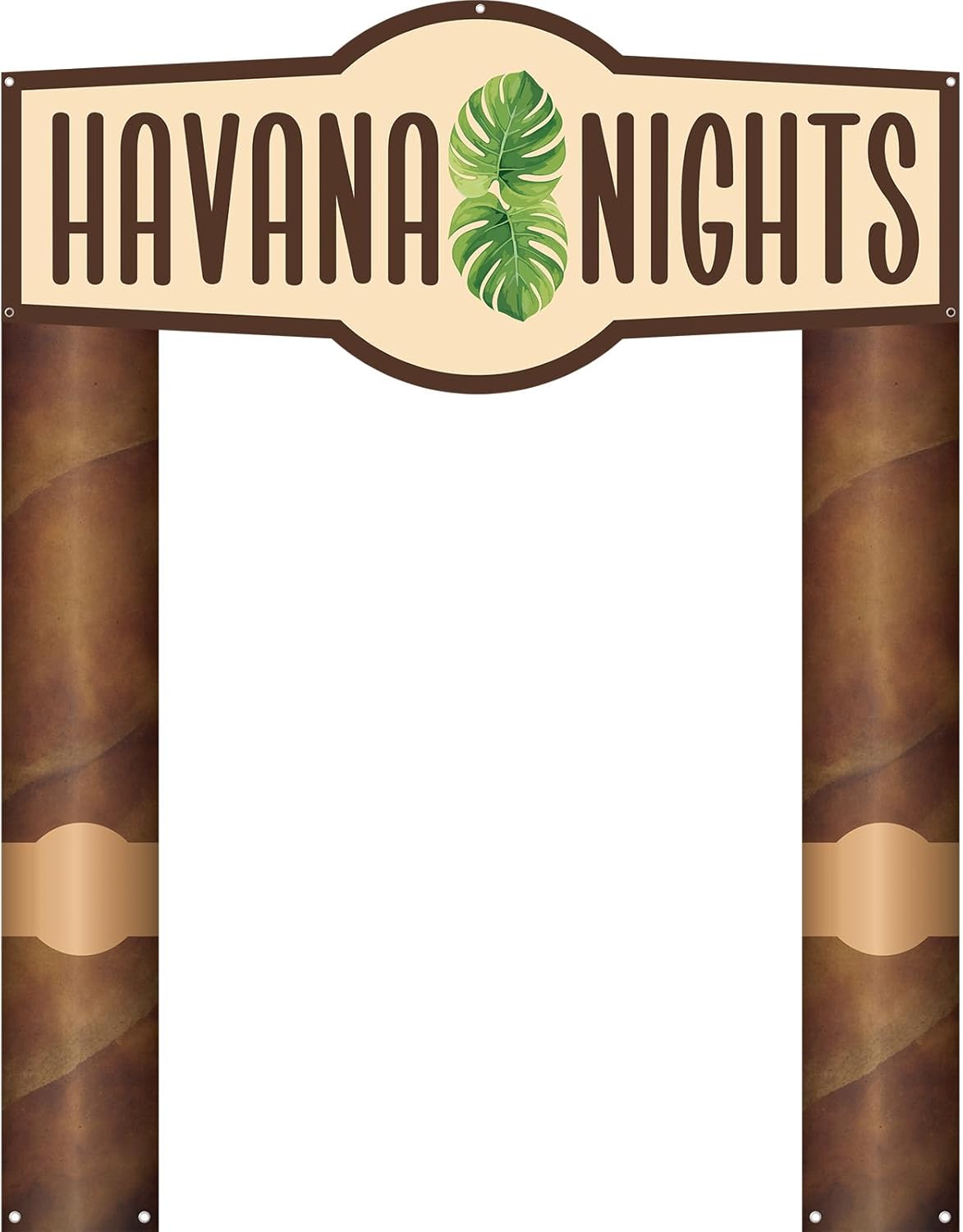 Peryiter 3 Pcs Camping Themed Party Decorations Banner Welcome Porch Sign with 1 Double Sided Tape for Summer Camp Birthday Hawaii Baby Shower Themed Party Activity Decor door (Forest Style)