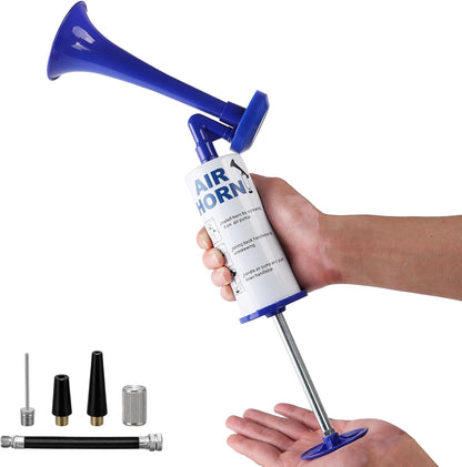 Air Horn for Boat Graduation Party Sports Events Beer Horns Dog Air Horn Self Defense Portable Air Pump Horn(ABS large handheld horn)
