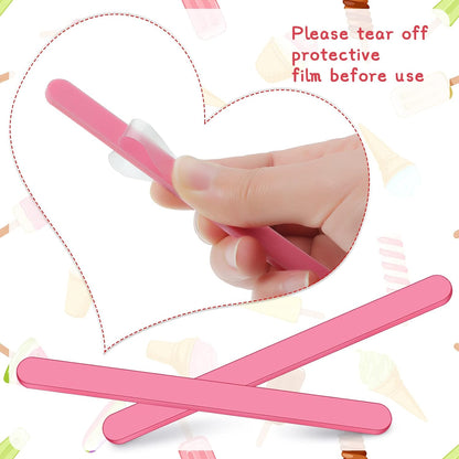 30 Pieces Acrylic Sticks Reusable Cakesicle Cake Pop Mold Mirror Ice Pop Sticks Ice Cream Cakesicle Mold for Home Cake Candy Gifts Party Craft