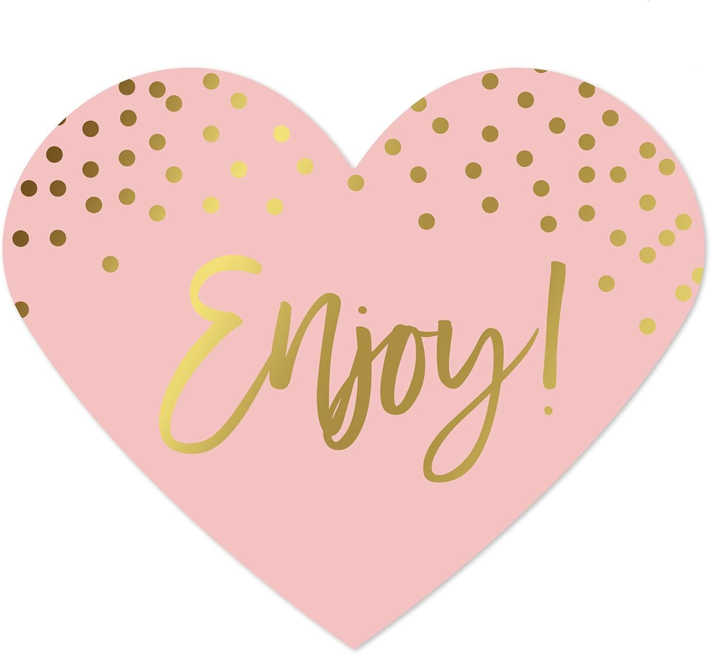 Andaz Press Blush Pink and Metallic Gold Confetti Polka Dots Bachelorette Party Bridal Shower Collection, Scavenger Hunt Game Cards, 20-Pack