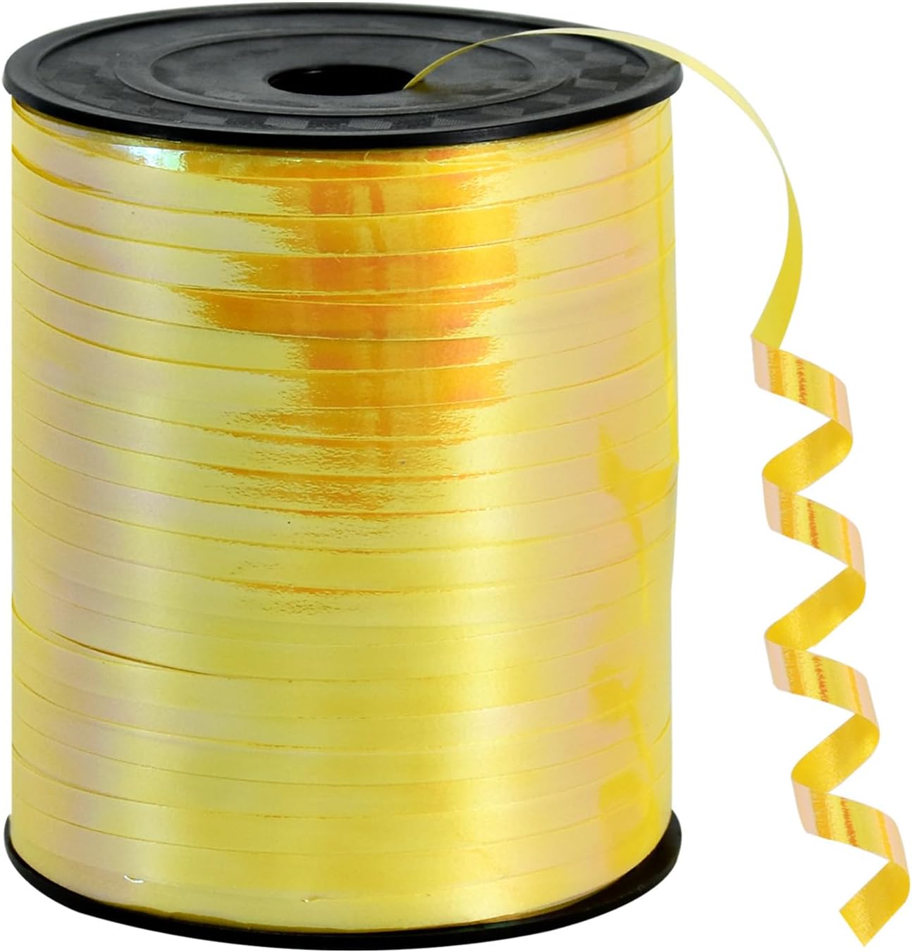 BEISHIDA 500 Yards Red Ribbon Crimped Curling, Balloon String Shiny Metallic Roll for Gift Wrapping Ribbon for Birthday Valentines Day Wedding Mother's Day Party Decorations