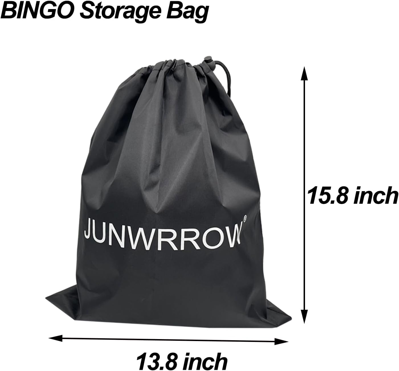 JUNWRROW Deluxe Bingo Game Set with Storage Bag- Includes 6-Inch Antique Gold Rotary Cage,75 Calling Balls,100 Mixed Cards,1000 Colorful Chips, Master Board&Carry Bag for Family Party,Large Groups