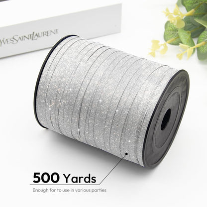 KMER LIFE Premium Red Curling Ribbon, 1/5" Wide x 500 Yards Christmas Curling Ribbons for Gift Wrapping, Party Decoration, Balloon String, Ribbons for Florist Flower (1 Roll)