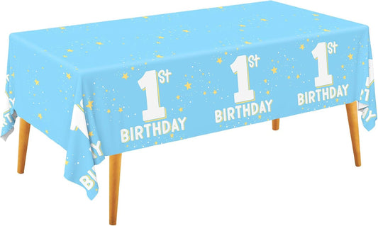 Gatherfun Butterfly Birthday Party Supplies: Butterfly Decorations with 2 PCS Disposable Plastic Tablecloths, for Kid's Birthday Party Decorations, Size 54”x 108