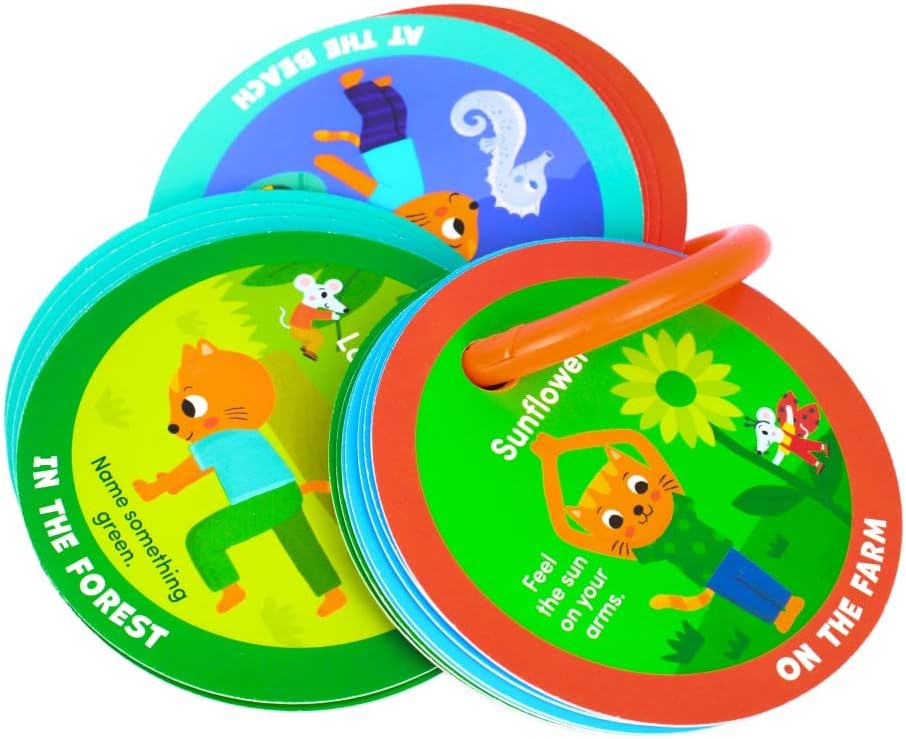 MOLLYBEE KIDS Dino Stomp and Roar, Toddler and Preschool Dinosaur Activity Cards, Gifts for 3, 4 Year Olds, Toddler Activities