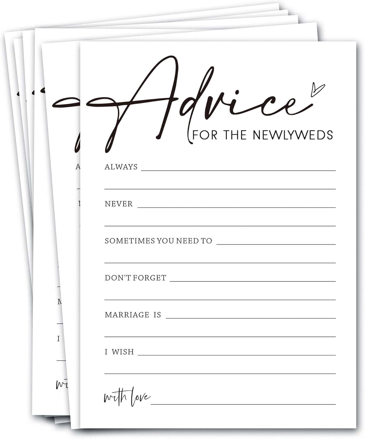 Bridal Shower Bingo, What Will The Bride to Be Receive, 25Pcs Bridal Bingo Game Cards, Engagement Party Games for Guests, Minimalist White Wedding Party Supplies - A18