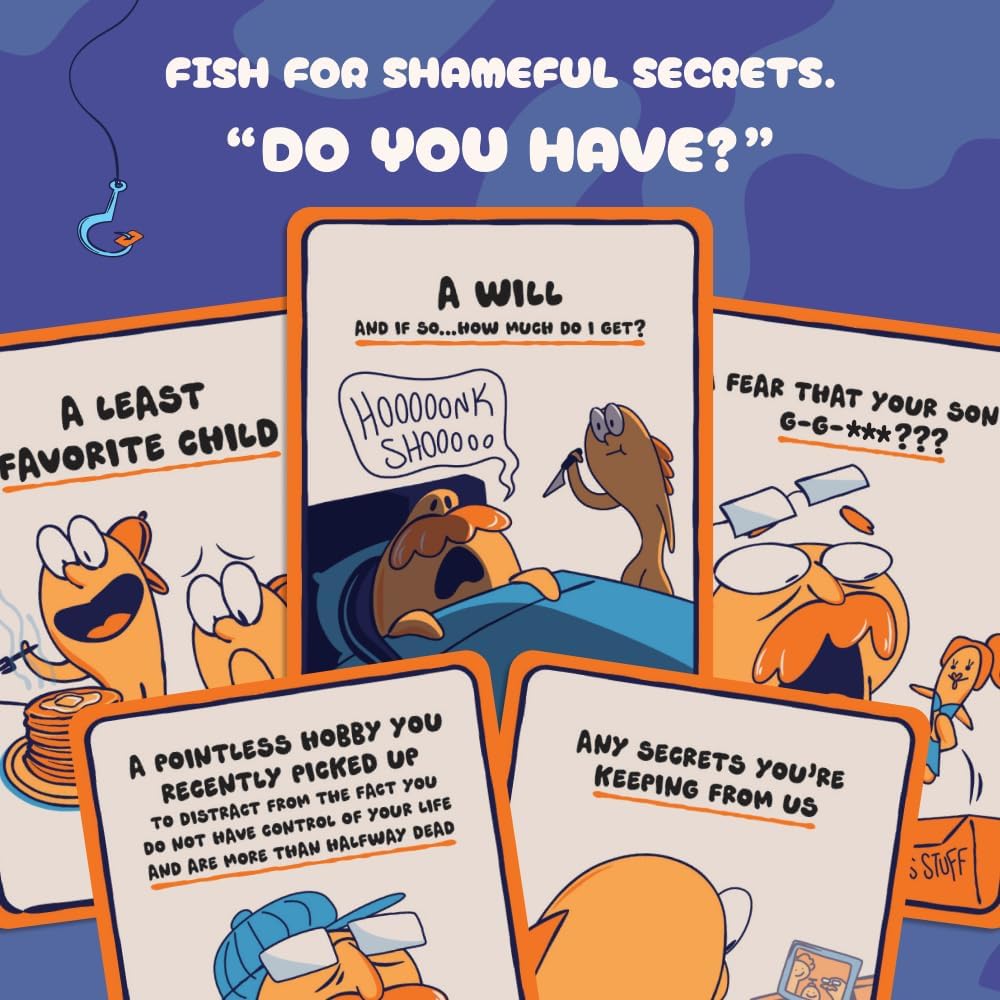 Go F Yourself! – The Grown Up Go Fish Card Game You've Always Wanted | Hilarious Party Game for Grown Ups, 2+ Players | 52 Cards, 13 Unique Pairs Edition