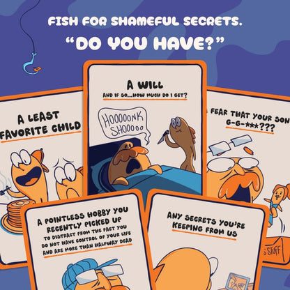 Go F Yourself! – The Grown Up Go Fish Card Game You've Always Wanted | Hilarious Party Game for Grown Ups, 2+ Players | 52 Cards, 13 Unique Pairs Edition