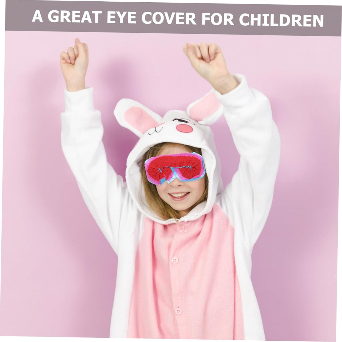 2pcs Funny Eye Patch Props Bulk Lash Sleep Mask Party Game Blindfold for Boys and Girls