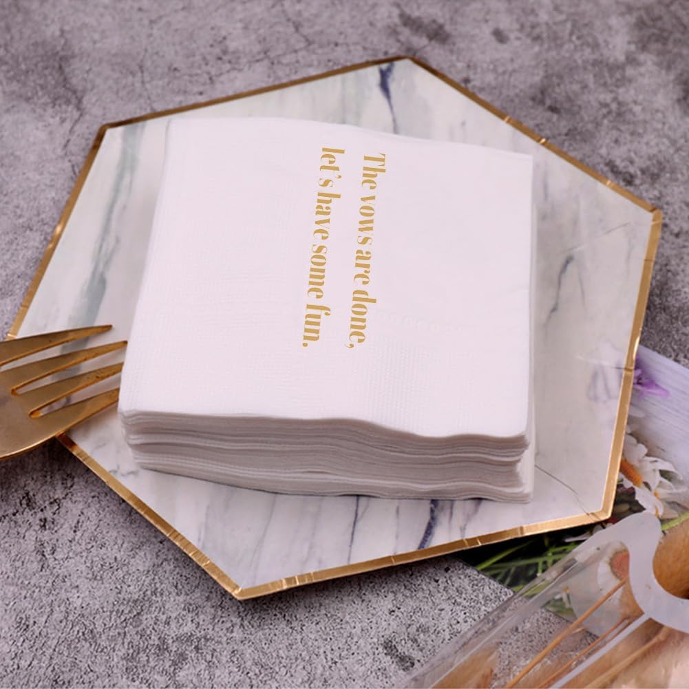 Funny Cocktail Napkins 100Pcs Funny Quotes Saying Disposable Paper Party Napkins 4.5 x 4.5 Two-ply (I Feel Sorry For People Who Don’t Know Us Napkins)