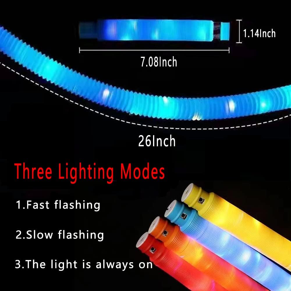 Yellow 12PCS Glow Sticks Stocking Stuffers Party Favors-Glow in The Dark Party Supplies for Kids and Adults, Perfect for Festivals, Birthday Parties, Raves, Concerts, and Camping Decorations