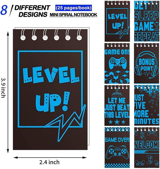 24pcs Hero Theme Mini Notebooks Party Supplies Favors Goodie Bag Stuffers Journal Pocket Notebook Supplies for City HeroTheme Birthday Party 8 Styles