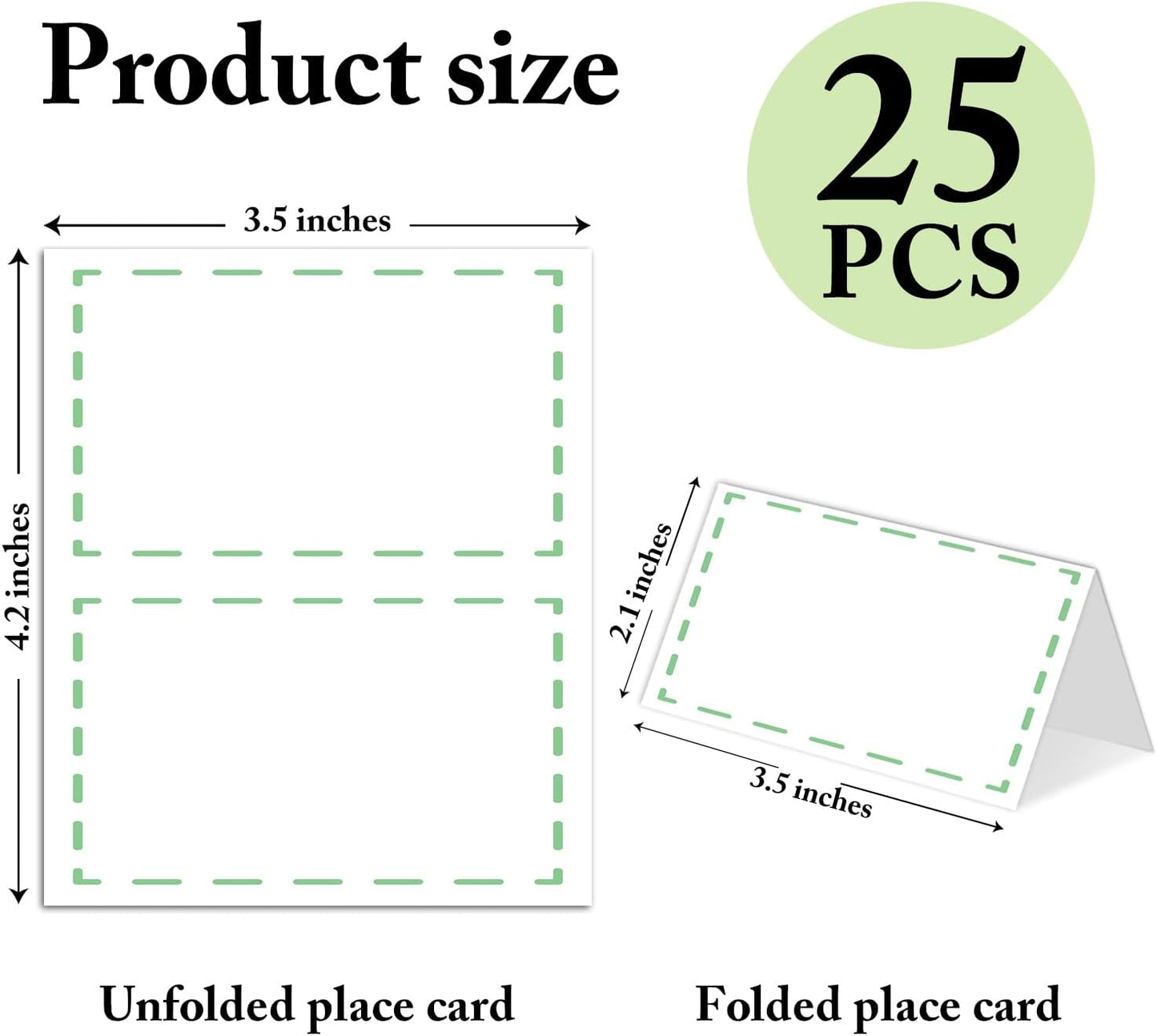 25 Pack Pink Plaid Bow Place Cards, Editable Name Cards for Table Setting, Tent Cards Food Label for Dinner Party, Bridal Shower, Wedding, Baby Shower and Events -T30