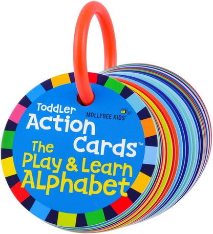 MOLLYBEE KIDS Dino Stomp and Roar, Toddler and Preschool Dinosaur Activity Cards, Gifts for 3, 4 Year Olds, Toddler Activities