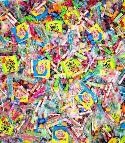 Bulk Candy Variety Pack - 2 lb Bulk Individually Wrapped Candies for Piñata Filler Stuffers - Pinata Candy Party Favors - Assorted Candies - Father's Day