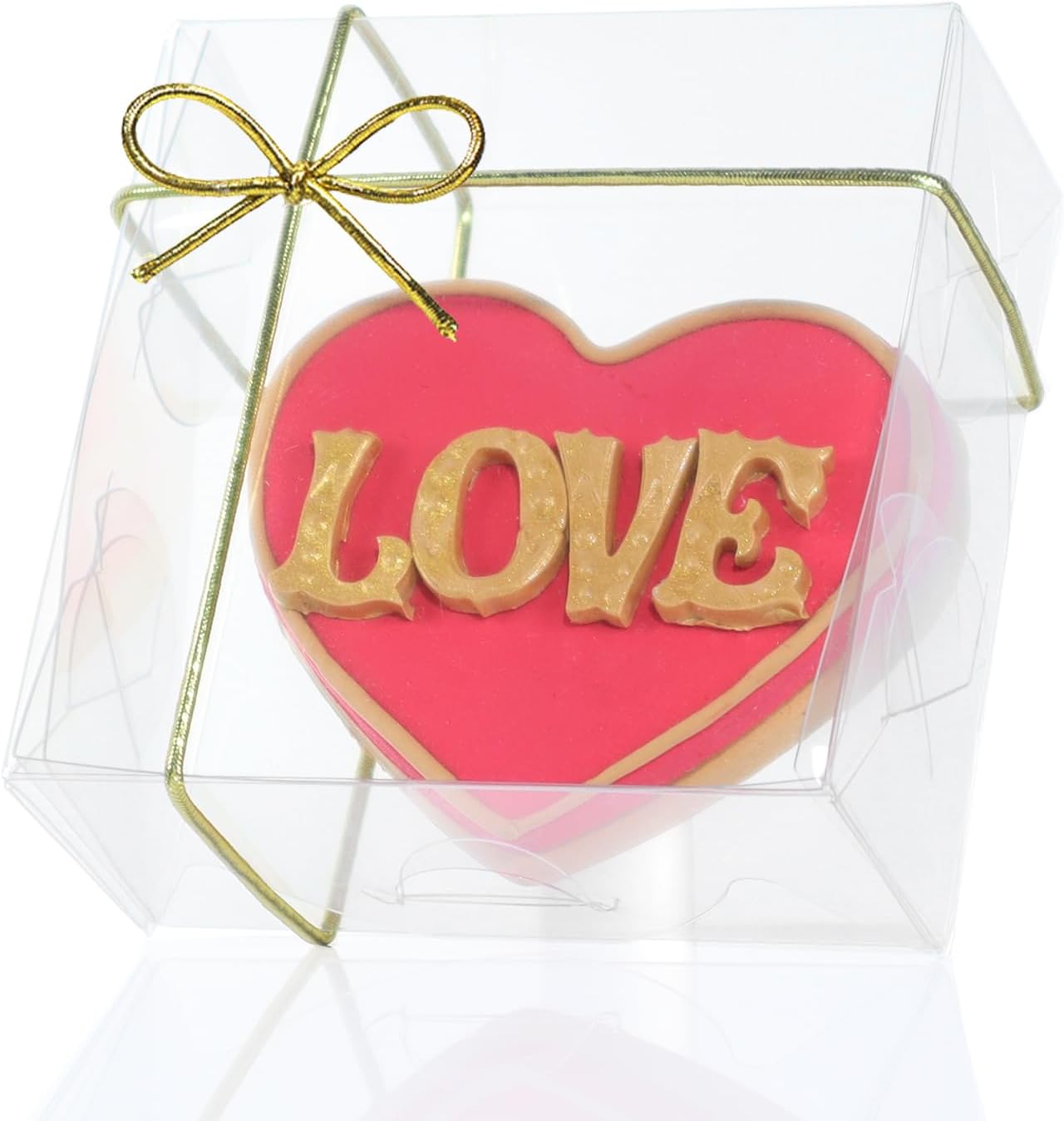 RomanticBaking 3 ¼" x 3 ¼" x 1 ½" 50PCS Chocolate Truffle Boxes for 4，Cookies Boxes Mini Bakery Boxes with Window for Brownie,Soap,Donut