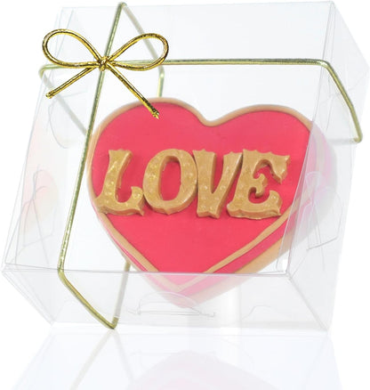 RomanticBaking 3 ¼" x 3 ¼" x 1 ½" 50PCS Chocolate Truffle Boxes for 4，Cookies Boxes Mini Bakery Boxes with Window for Brownie,Soap,Donut
