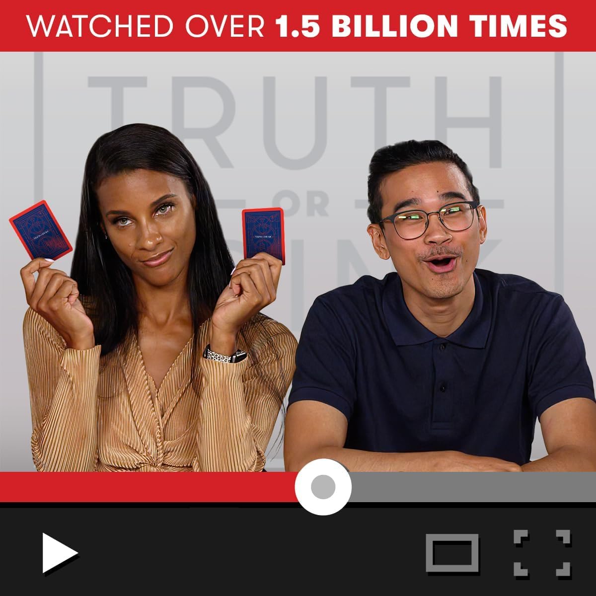Truth or Drink Party Game by Cut I As Seen on TikTok, YouTube, and Snapchat | 410 Hilarious Questions | Ages 21+ | 2+ Players I Fun Games for Adults