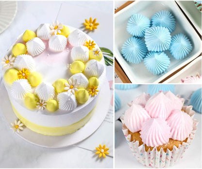 Piping Tips For Cake Decorating, Stainless Steel Icing Piping Nozzles For Pastry Fondant Decorating Tools (C)
