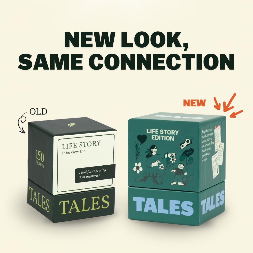 TALES 150 Conversation Cards, Friends Edition, Fun Friend Games for Adults, Teens, Kids, Perfect for Parties, Game Nights, Gifts & Gatherings, Conversations with Friends, Meaningful Connections