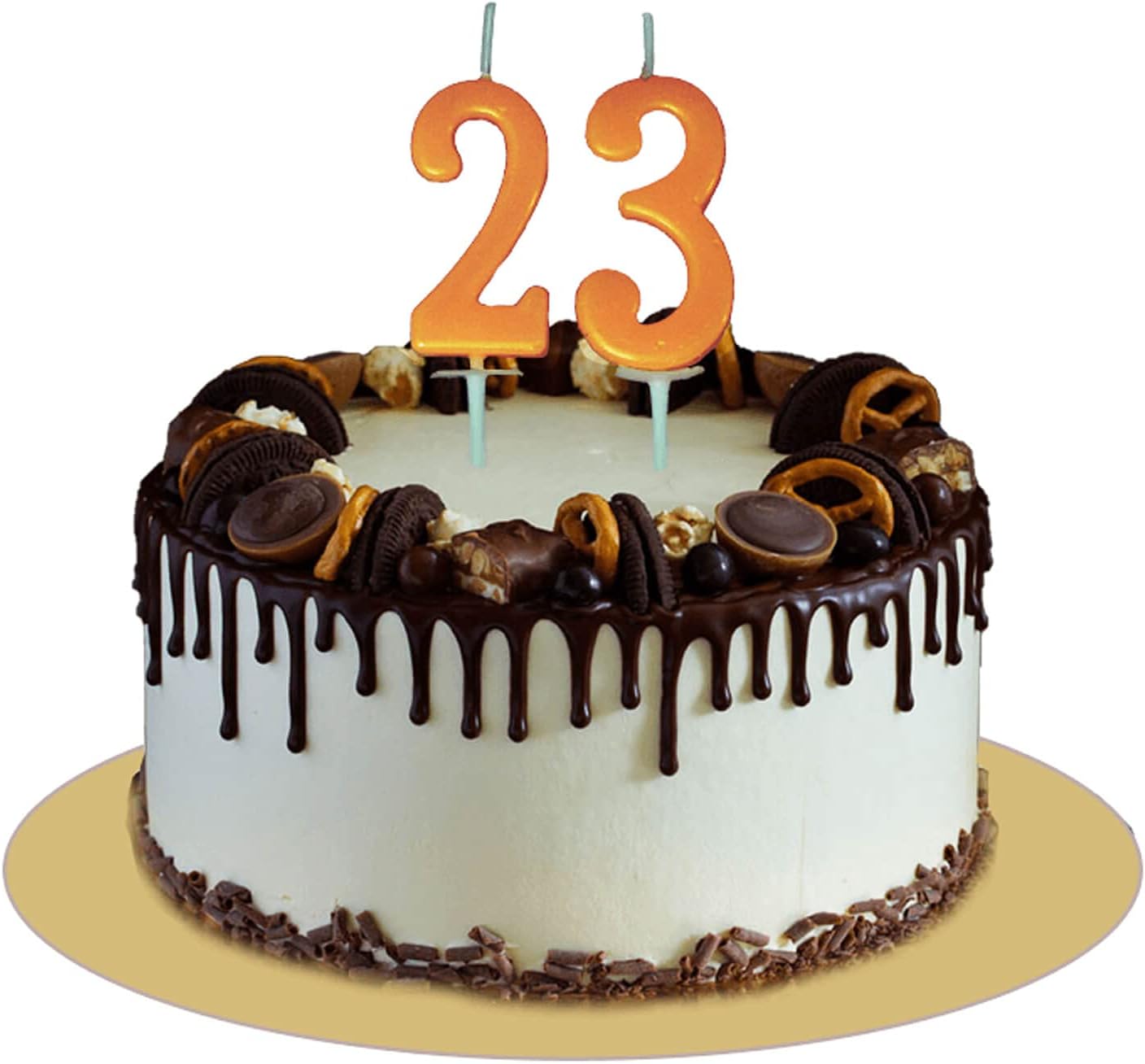 10 Pieces Birthday Numeral Candles, Cake Numeral Candle for Cake Decoration, Number 0-9 Cake Topper Candles Number 0 1 2 3 4 5 6 7 8 9 for Birthday Wedding Anniversary Party Celebration, Black