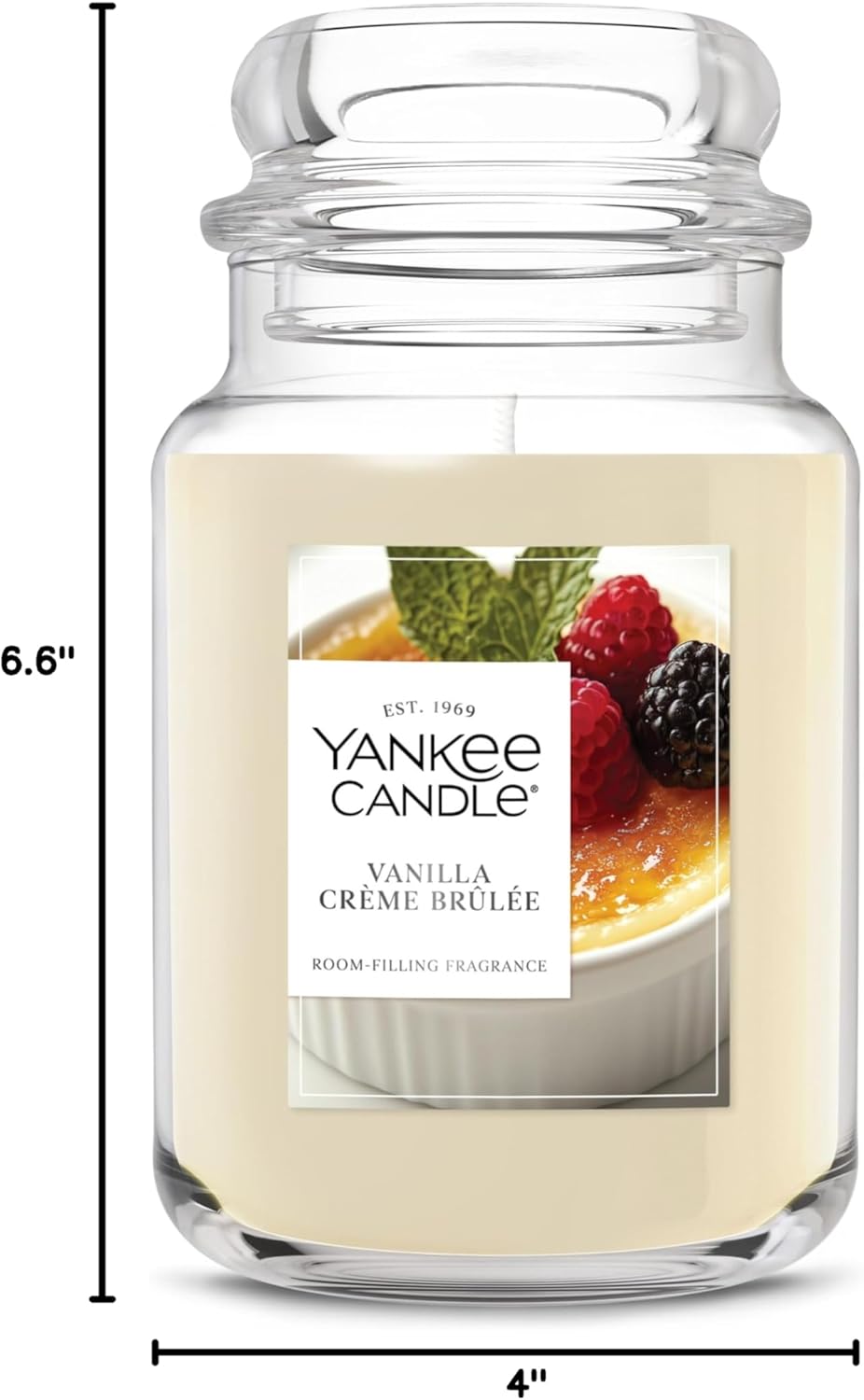 Yankee Candle Vanilla Cupcake, Scented Candle, 22oz Large Jar with up to 150 Hour Burn Time, Giftable, Birthdays
