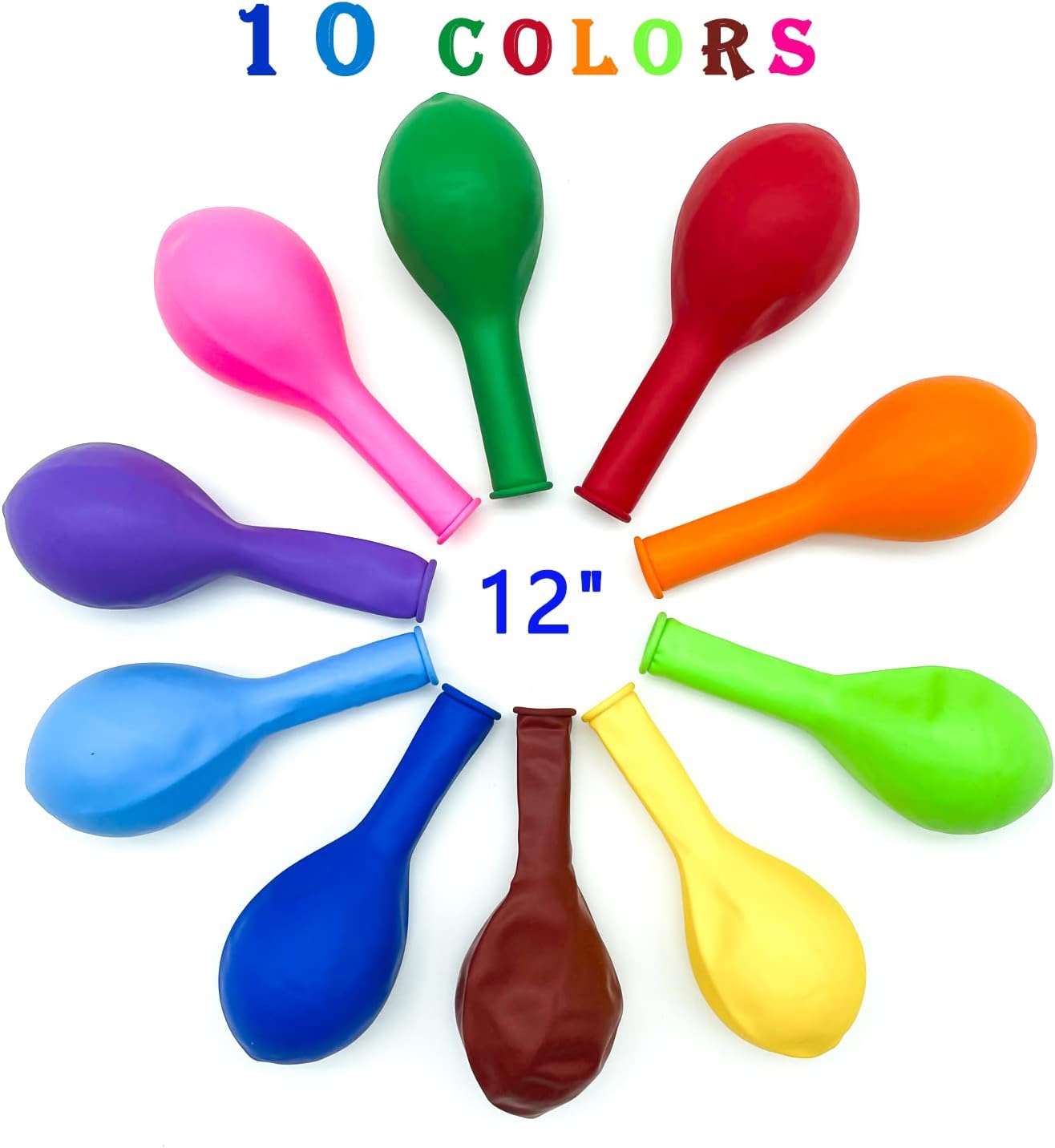 Balloon Stand Kit Set of 2, 7FT Metal Balloon Pillars Stand with Base, Reusable Balloon Columns for Birthday, Wedding, Baby Shower, Graduation Party Decorations
